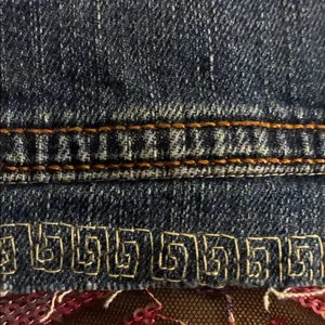 Handcrafted Denim Jacket Blue Size L thumbnail 2