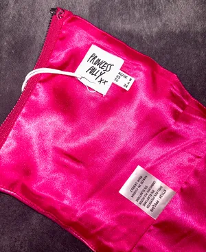 Princess Polly Pink  Strapless Top NWT thumbnail 4