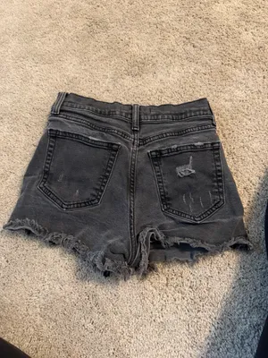 Willow + Root Black Shorts Denim thumbnail 2