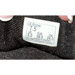 Vans Authentic Lo Pro Women's Sneakers Black‎ Canvas Size 7.5 thumbnail 2