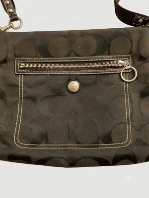 Coach Vintage Black Crossbody Bag thumbnail 3
