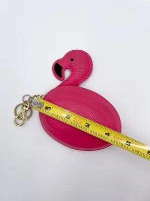 Bath and Body Works Pink Flamingo Key Chain Coin Purse Bag Charm Accessory thumbnail 8