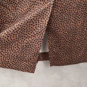 Sag Harbor Animal Print Brown Wild‎ Safari Grunge Goth Party Fun Skirt Plus 16 thumbnail 5