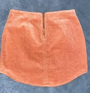 Forever 21 Burnt Orange Lace Up Skirt thumbnail 4