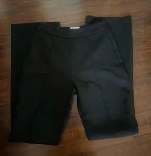Princess Polly black pants wide leg thumbnail 1