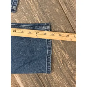 Hollister High-Rise Straight Leg Jeans Mid Rise 24/00 (24x29) Stretch Whiskering thumbnail 8