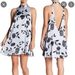 REVOLVE Show Me Your Mumu V-Right Back Mini Dress in Dusk to Dawn Large Silver thumbnail 2