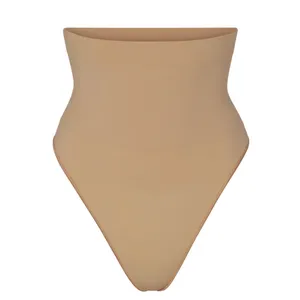 NEW‎ SKIMS Core Control High Waisted Thong Ochre Size M with straps thumbnail 6