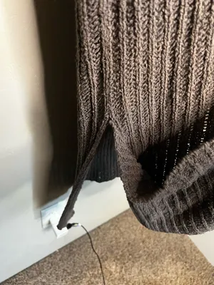 Free People Sloppy Pocket Long Line Cardigan Duster Boho‎ Vest thumbnail 6