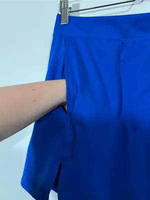 Royal Blue Athletic Skort with Pockets Size Medium Tennis Active Running thumbnail 5