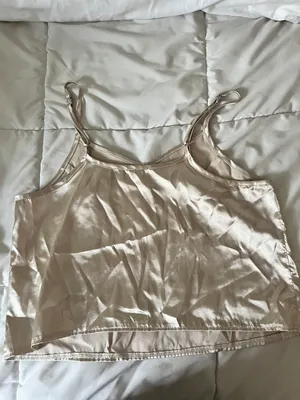 Amazon Champagne Satin Top thumbnail 2