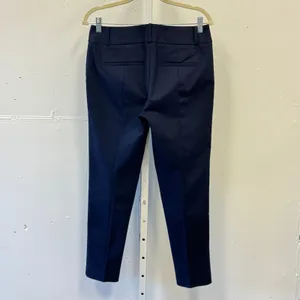 Ann Taylor LOFT Julie Fit Navy Blue Ankle Pants Trousers Womens Size 4 Stretch thumbnail 2