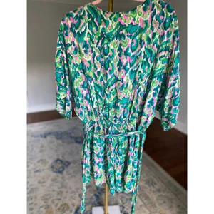 Cupshe Bright Abstract Shorts Romper Jumpsuit Vaca Resort Tropical Spring Summer thumbnail 3