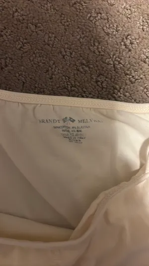Brandy Melville butter yellow tank thumbnail 2
