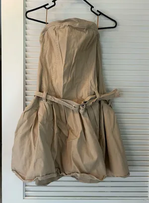 Tinseltown Tab mini dress with belt thumbnail 1