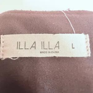 Illa Illa Pants Womens L Flare Leg Bell Bottom Cotton Terry Brown Pull On thumbnail 8