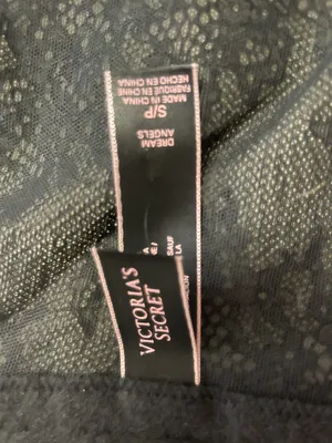 Victoria's Secret Black Velvet Bustier thumbnail 3