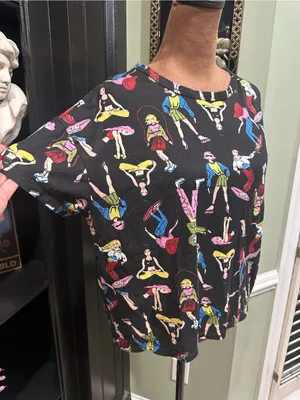 Zara Active Girl Cartoon Print Boxy Tee – Size Small thumbnail 5