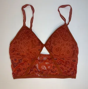 Hollister Gilly Hicks Women’s Crochet Lace‎ Bra Size S thumbnail 1
