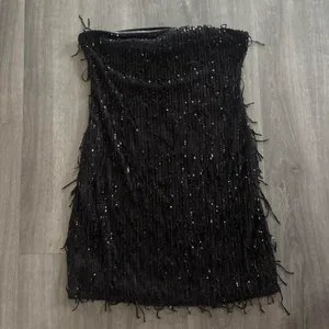 Wild Fable Black Sequin Dress Mini thumbnail 3