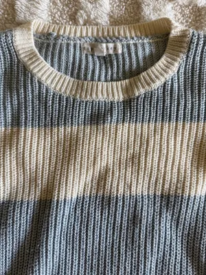 Copper key striped women’s sweater thumbnail 2