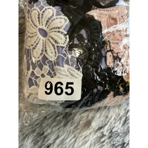 Romeo‎ & Juliet M $240 Dress Sundress Fit Flare Pink Crochet Lace Cocktail thumbnail 11