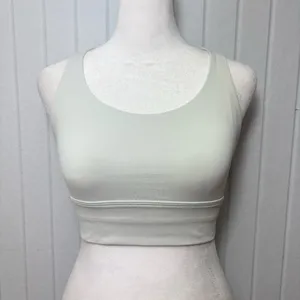 Lululemon Strappy Back Crop‎ Sports Bra Top Yoga Size 4 thumbnail 2