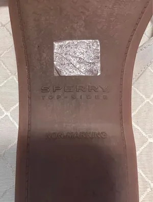 Sperry Top-Sider W's Sz 7 Thong Flip Flop Leather Strap Sandals thumbnail 3