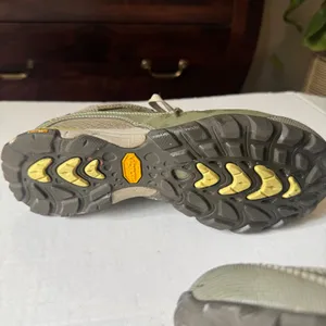 Ahnu Numentum Women Olive Green Mesh Suede Hiking Shoes Vibram Sole 1019233 Sz 8 thumbnail 10