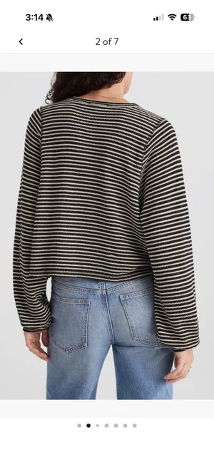 Madewell Striped Top thumbnail 2