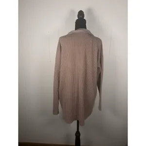 Reb. in J 220 Heather brown Ribbed Shirt Shacket‎ Size XL Lightweight thumbnail 2