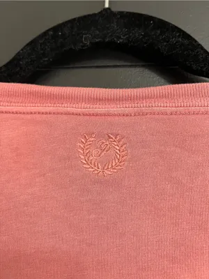 VICTORIA’S SECRET PINK Dusty Rose Long Sleeve Tee Women’s T-shirt Sz M EUC thumbnail 4