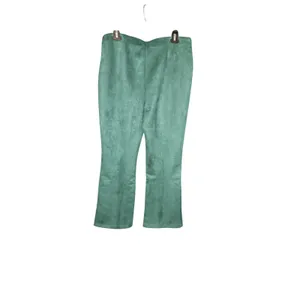 NYCC‎ New York Clothing Co. Teal-Green Suede Bootcut Pants Size L thumbnail 5