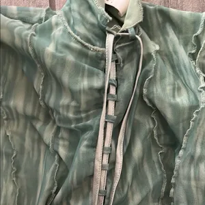 House of CB Green Long Sleeve Bodycon Dress thumbnail 4