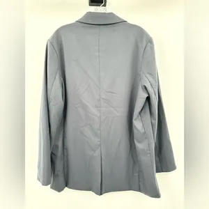 American Eagle Classic Blazer Navy‎ Blue Women's NWT Size Large thumbnail 2