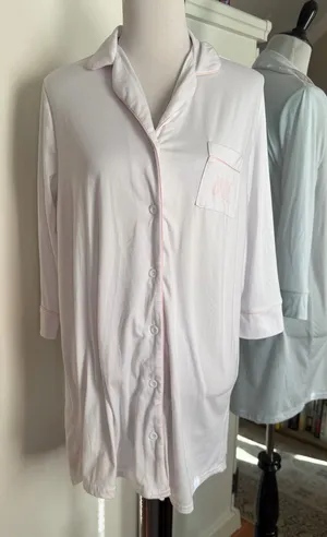 Rae Dunn Medium White Bride Sleep Shirt thumbnail 1