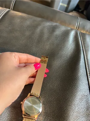 Nine West Women's Quartz Rose Gold-Tone Stainless Steel Mesh Band and Flower‎ Watch, 35mm thumbnail 13