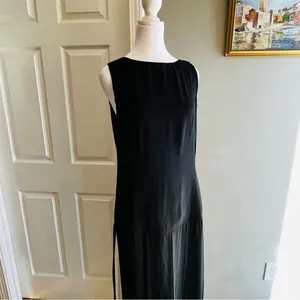 Bitte Kai Rand Black White Split Skirt Sleeveless Maxi Dress EU 36/38 US S/M thumbnail 3