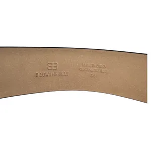 B-Low the Belt Kennedy Leather Belt‎ Black Gold Size XS thumbnail 8