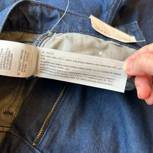 Abercrombie & Fitch Dark Wash Wide Leg Mid Rise Denim Jeans Size 18S NWT thumbnail 9