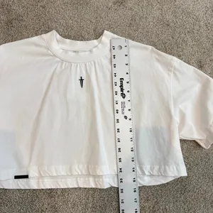 Ironwilled large oversized dagger cropped tee shirt top TB2 3531 thumbnail 4