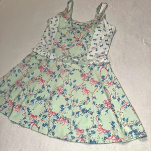 NWT Shabby Chic Loveshackfancy Style Athletic Mini Dress size Medium thumbnail 3