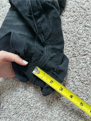 American Eagle Denim High Rise Shorts thumbnail 9