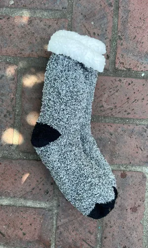 Lounge Cuddle duds Sherpa Lined  Socks thumbnail 2