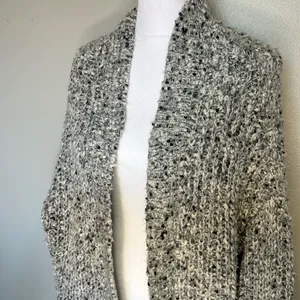 Garage Gray Cozy Warm Cardigan Size Large thumbnail 2
