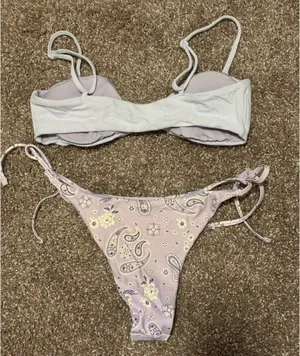 Aerie Lavender Bikini Set thumbnail 2