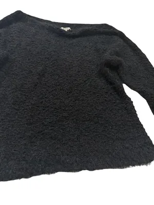 Maurices Black Boucle Boat Neck Dolman Sleeve Pullover Sweater Off Small Women's thumbnail 7