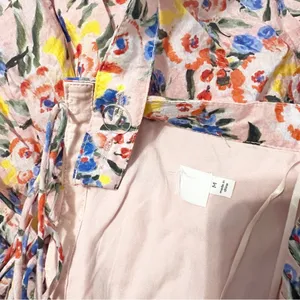 NEW ASTR Kelby Coset Midi Dress Pink Floral Revolve Size Medium M thumbnail 6