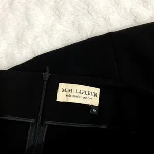 NEW MM.Lafleur Black Greenpoint Front Slit Classic Office Pencil Skirt 10 thumbnail 6