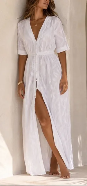 Anthropologie Tavik Capri Short Sleeve Maxi Dress thumbnail 1